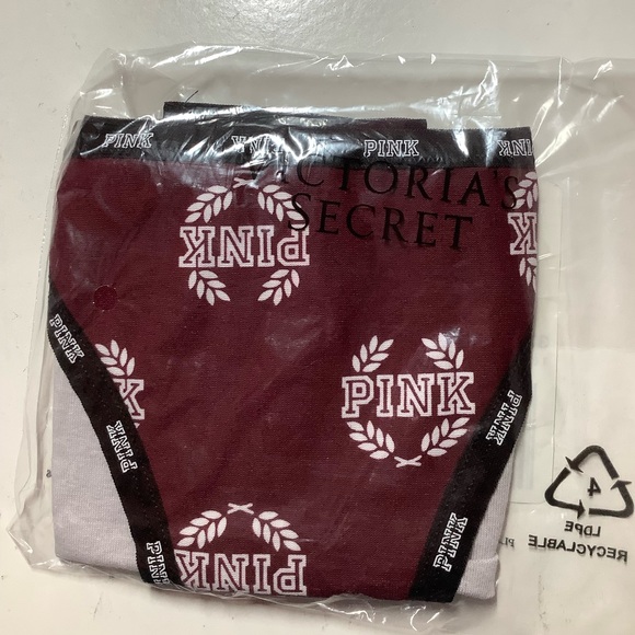 New Victoria’s Secret PINK Mini Logo String Bikini Panties - Large - Picture 2 of 2
